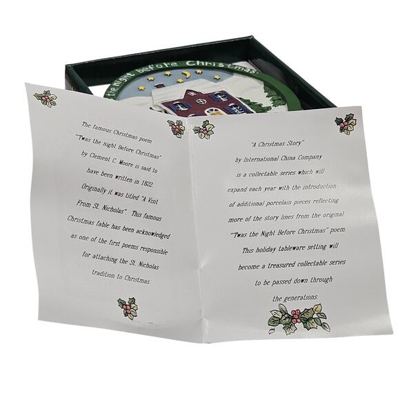 RARE NOS Lot of 4 International China Porcelain Coasters by Susan Winget  NOS - Picture 4 of 6